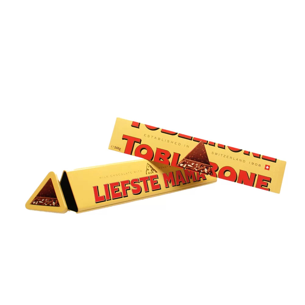 Toblerone melk tinbox "Liefste mama" - 340g