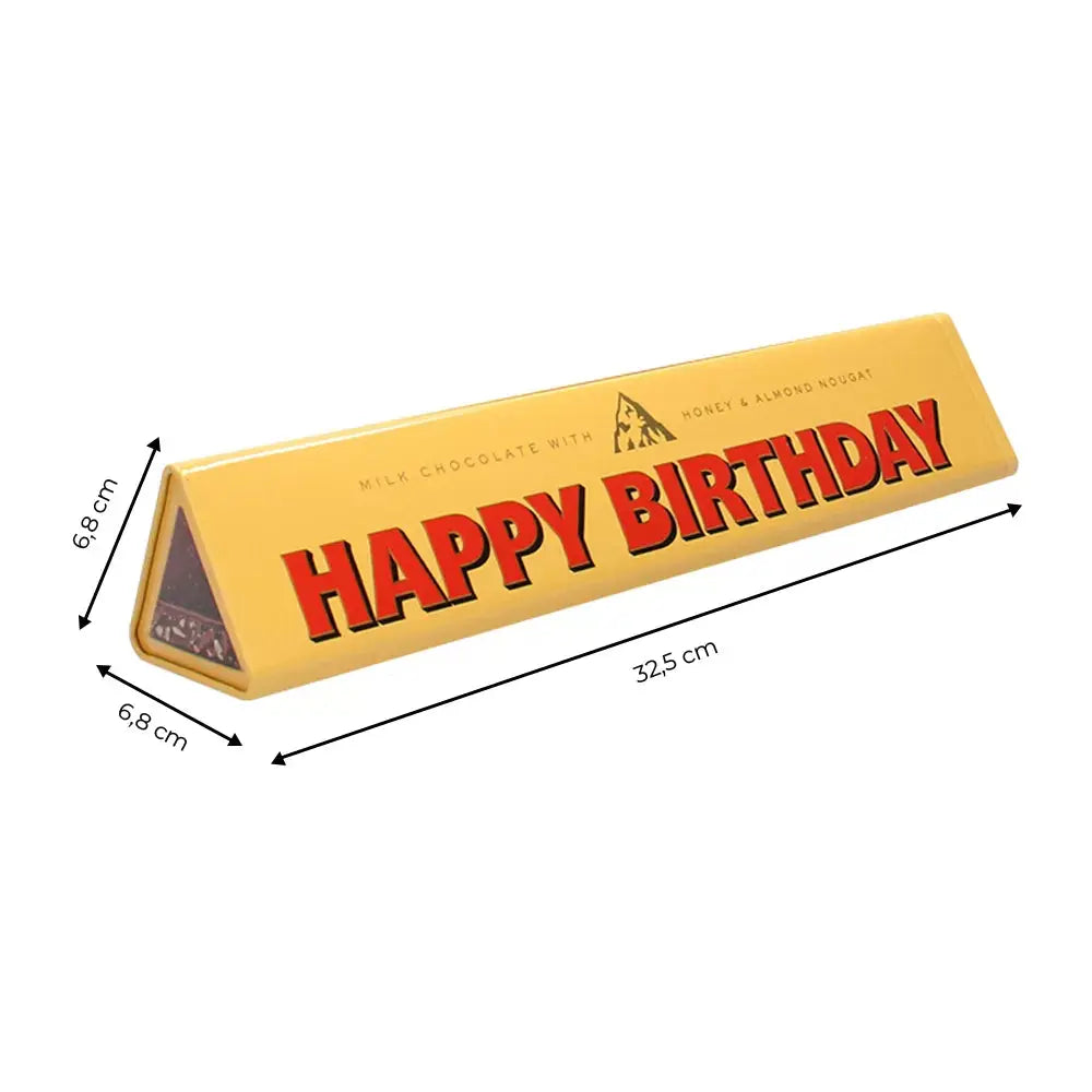 Toblerone premium tinbox 340g - Happy Birthday