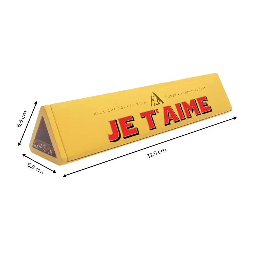 Toblerone premium tinbox 'Je t'aime' - 340g