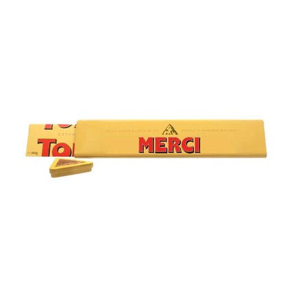 Toblerone premium tinbox 'merci' - 340g