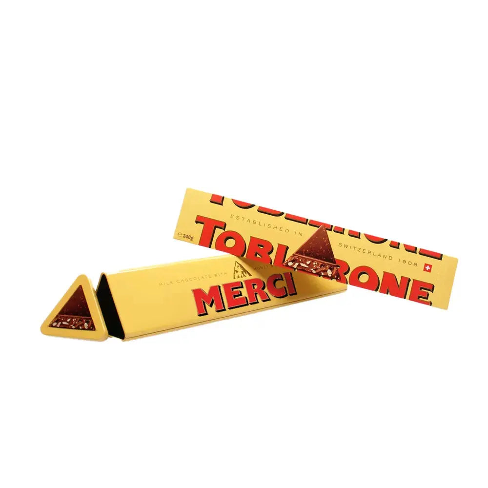 Toblerone premium tinbox 'merci' - 340g