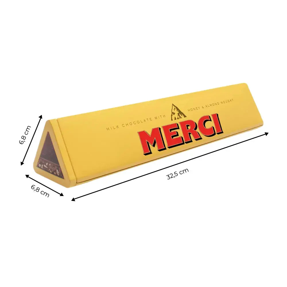 Toblerone premium tinbox 'merci' - 340g