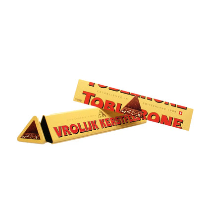Toblerone premium tinbox "Vrolijk Kerstfeest" - 340g