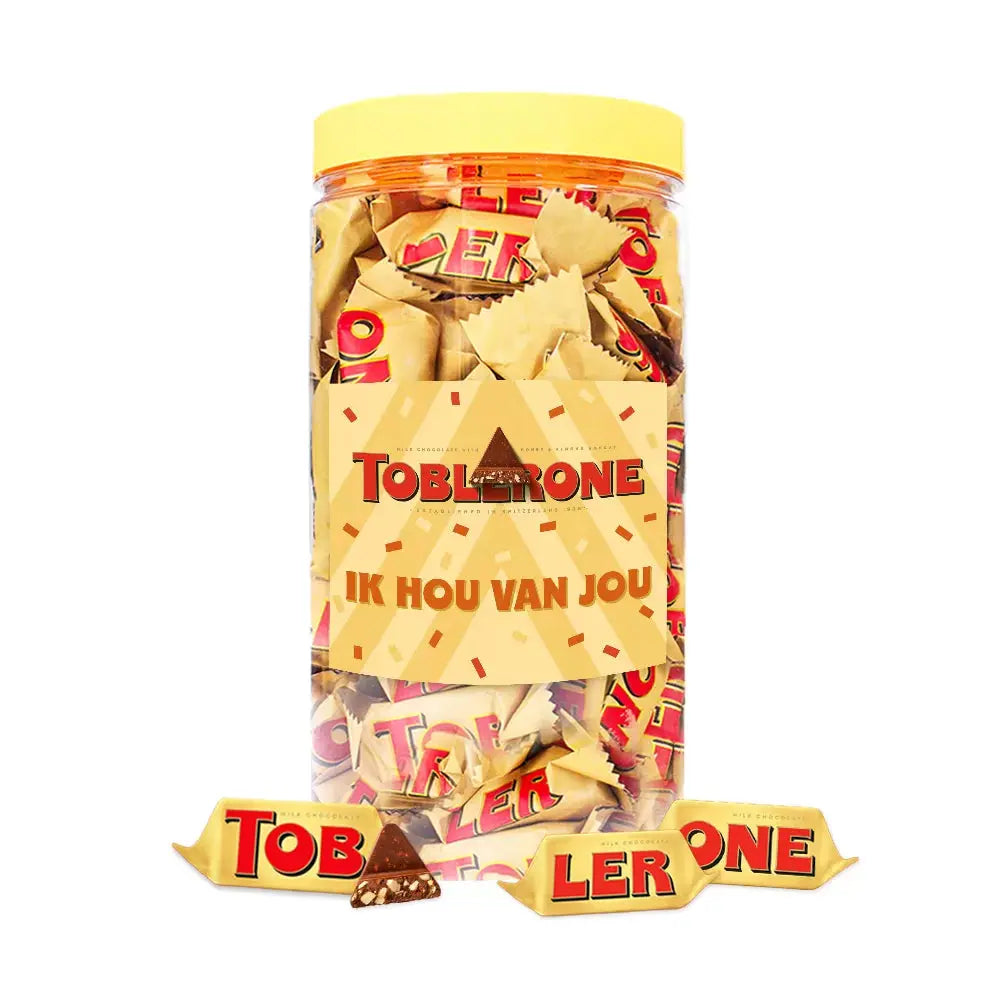 Toblerone Tiny chocolade "Ik Hou Van Jou" - 500g