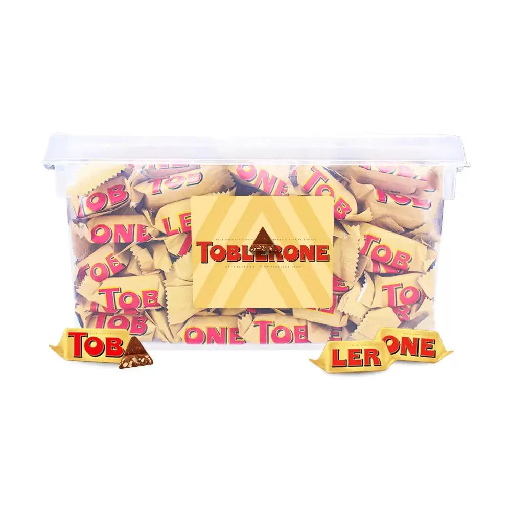 Toblerone Tiny - melkchocolade met nougat, amandel & honing - 2kg
