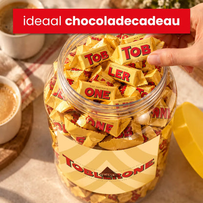 Toblerone Tiny - melkchocolade met nougat, amandelen & honing - 1000g