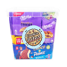 Vieruurtjes XL koekjespakket met chocolade - Milka, LU, Prince, Oreo, Mikado & Lotus Dino - 24 stuks - 1066g