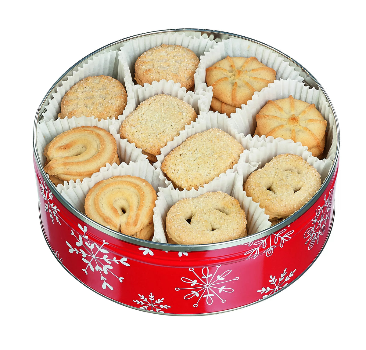 X-MAS Danish cookies - één van afgebeelde ontwerpen - 400g