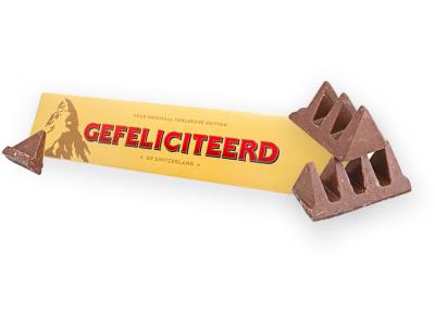 Toblerone Chocolade Cadeau - 'Gefeliciteerd' - 360g