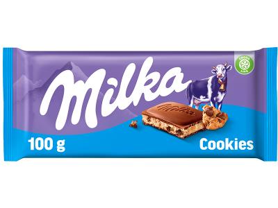 Milka - chocoladetablet met cookies - 100g