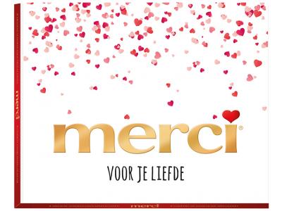 merci voor je liefde - merci Finest Selection Assorted chocolade bonbons - 250g