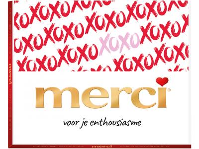 merci voor je enthousiasme - merci Finest Selection Assorti chocolade - 8 smaken - 250g