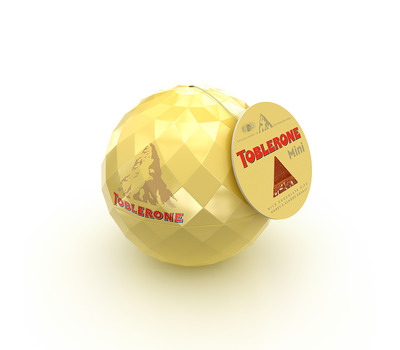 Toblerone chocolade geschenkbal - Toblerone mini - 100g
