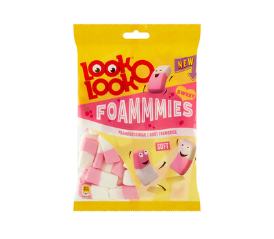 Look-O-Look Foammmies - Framboos - 180g