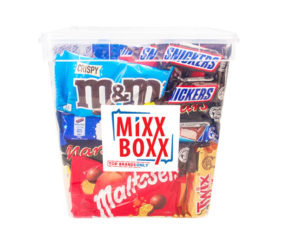 Mars Super Party box - Mars, Snickers, Twix, Milky Way, Maltesers & M&M's - 1480g