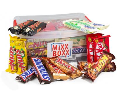 Assortiment chocoladerepen Mars & Nestlé - 50 stuks - 2261g