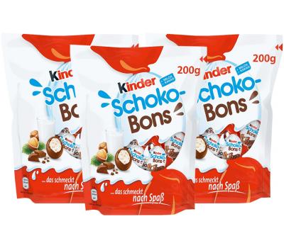 Kinder Schokobons melkchocolade - 200g x 3