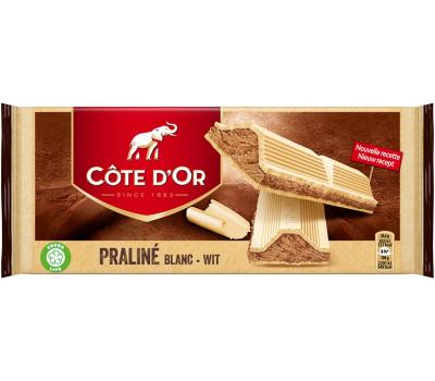 Côte d'Or chocoladereep - Praliné Wit - 200g