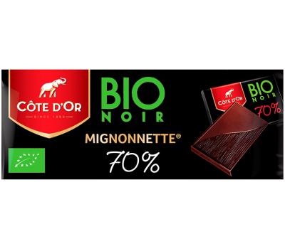 Côte d'Or Mignonnette Bio Noir 70% - 180g