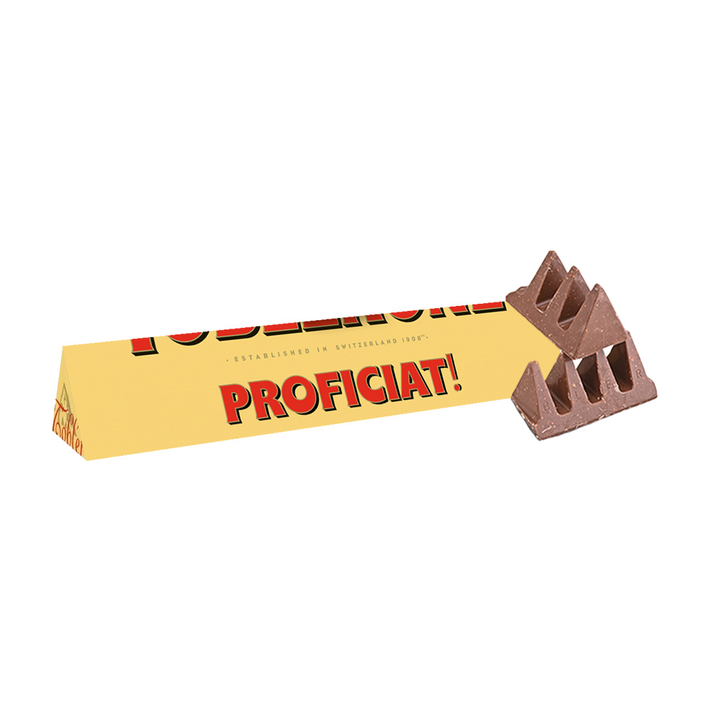 Toblerone chocoladereep - "Proficiat!" - 360g