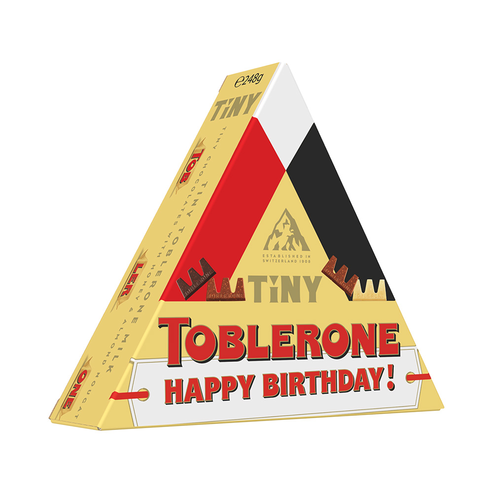 Toblerone chocolade geschenkdoos - "Happy Birthday" - 248g